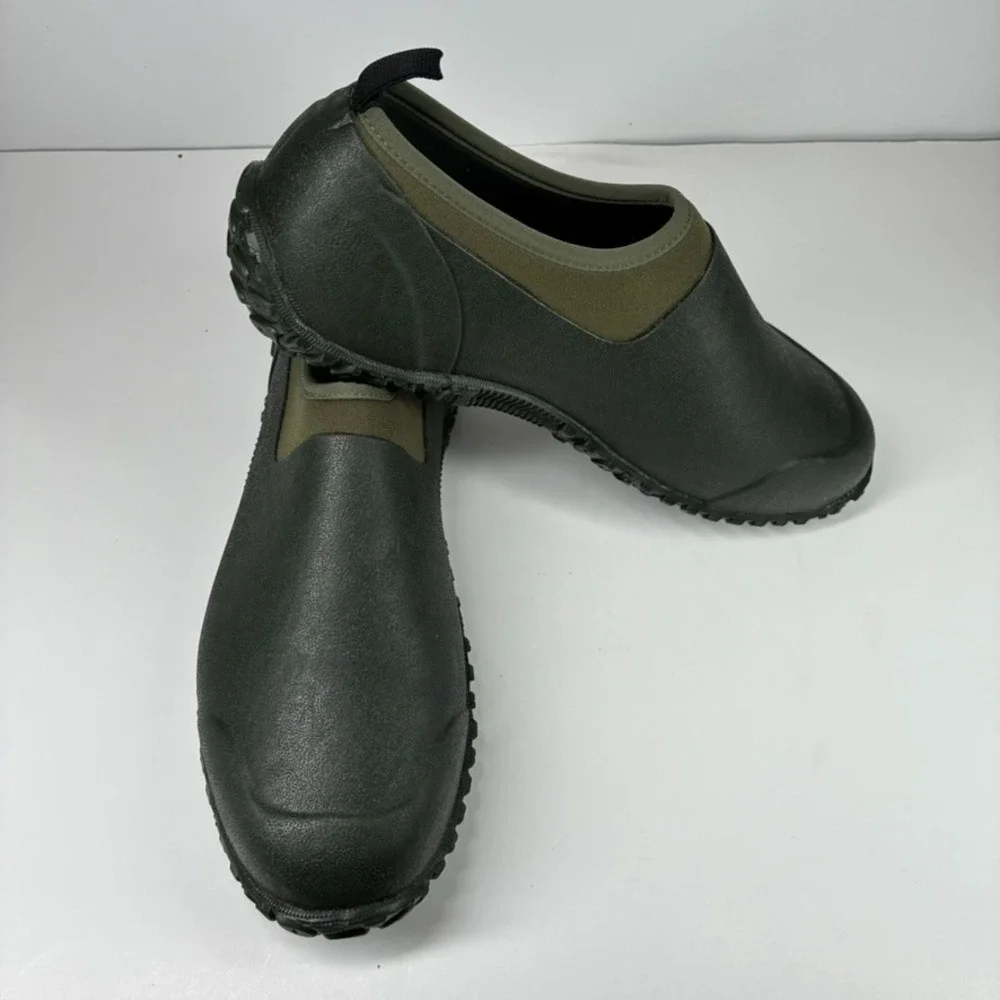 Muck Boots Muckster II Low Men's US 12 Moss Green Waterproof Outdoor Garden Shoe